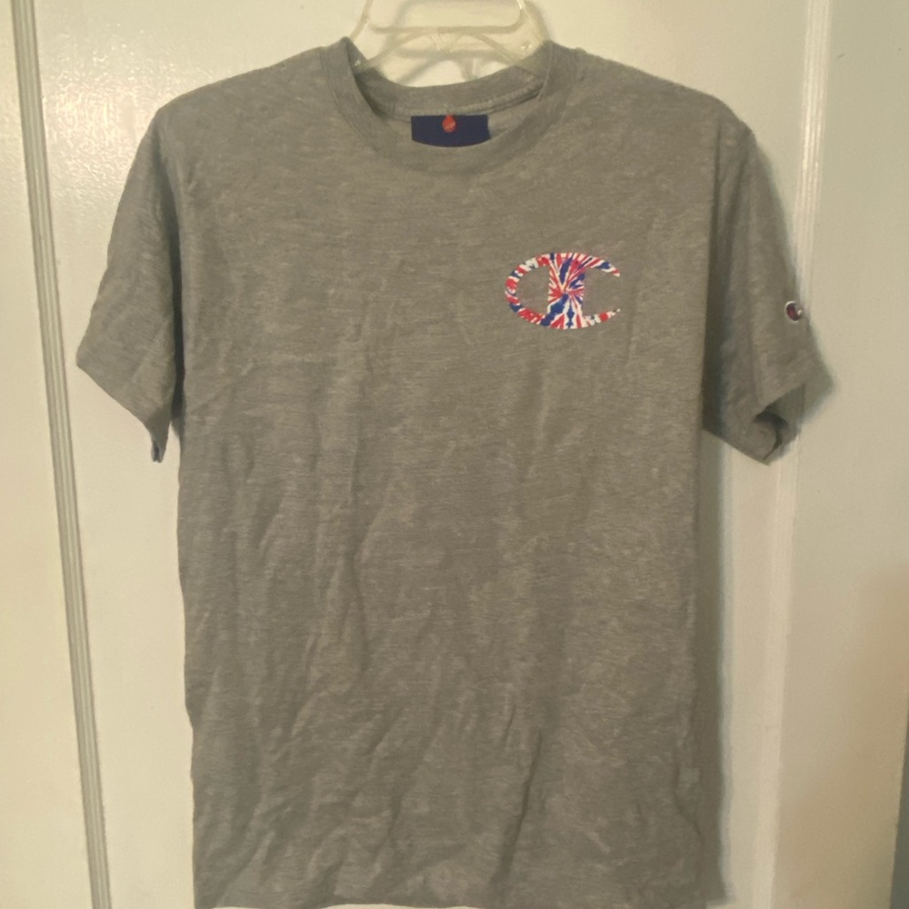 Grey champion shirt